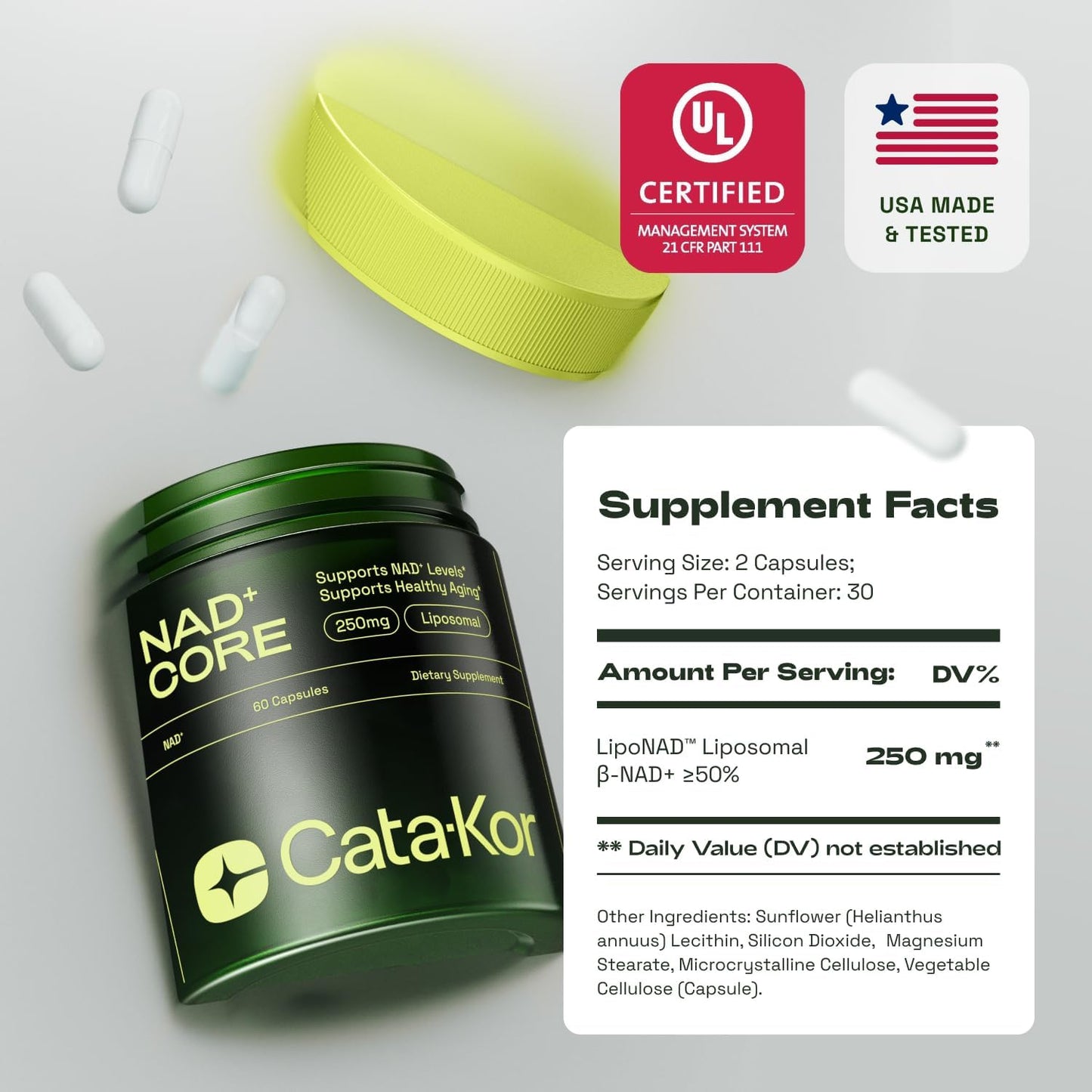 Cata-Kor NAD+ 250MG